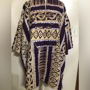 Woman’s new without tags tribal top. One size fits most.